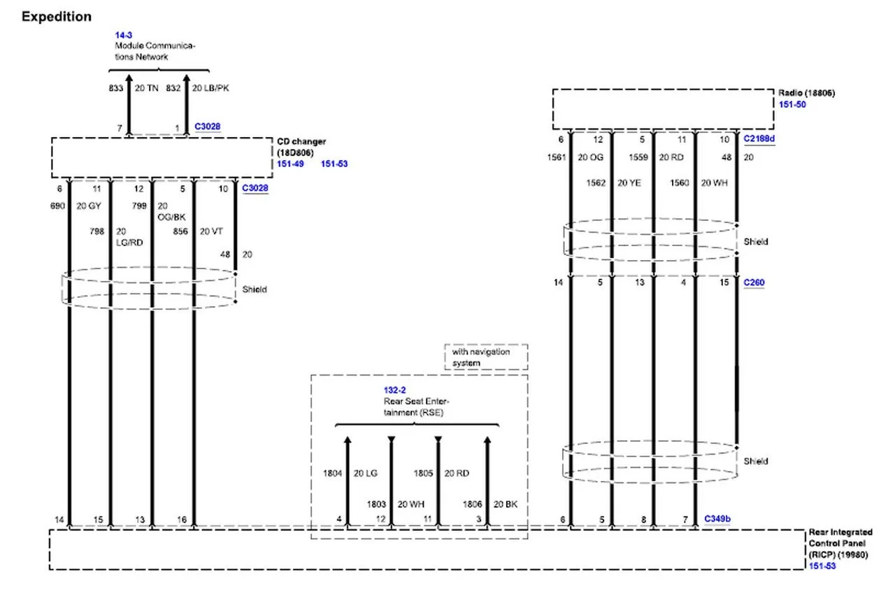 Ford Escape Audio Wiring Diagram Wiring Diagram