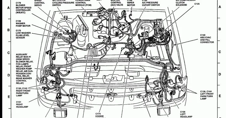 Ford Escape Engine Diagram
