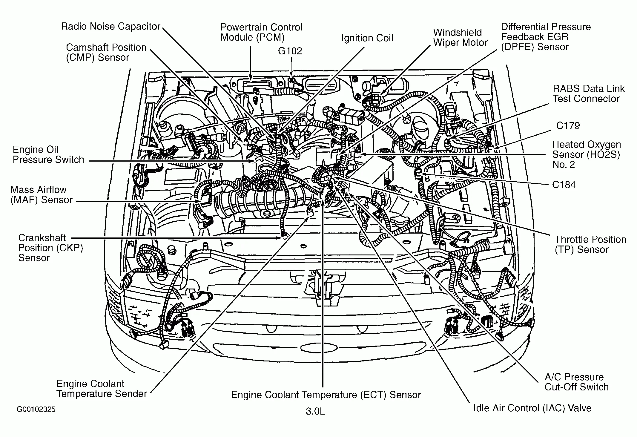 Ford Escape Engine Parts