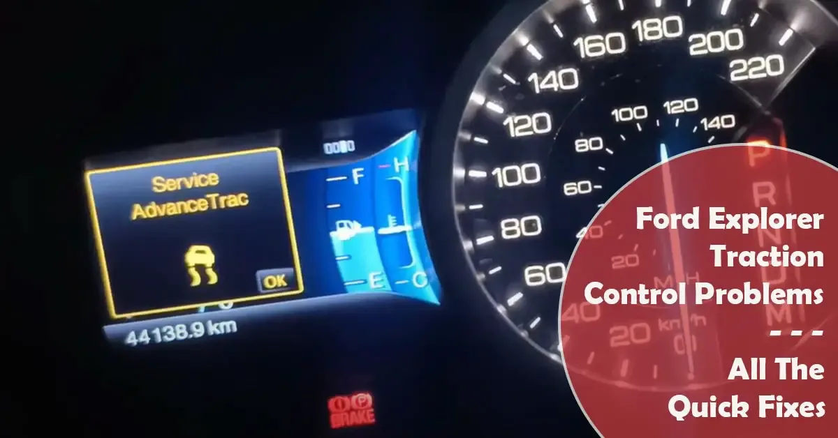 Ford Explorer Traction Control Problems The Best Guidance