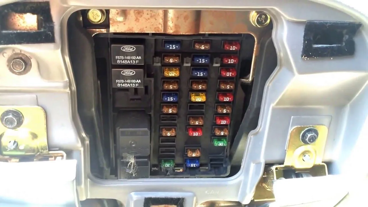 Ford F150 2003 Fuse Diagram