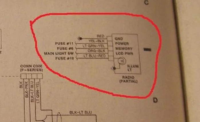 Ford F150 Radio Wiring Harness Diagram Diagraminfo