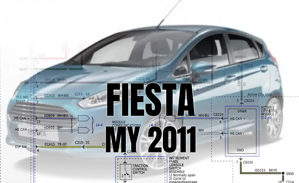 Ford Fiesta Mk7 My2011 Wiring Diagram Ford Mod Files