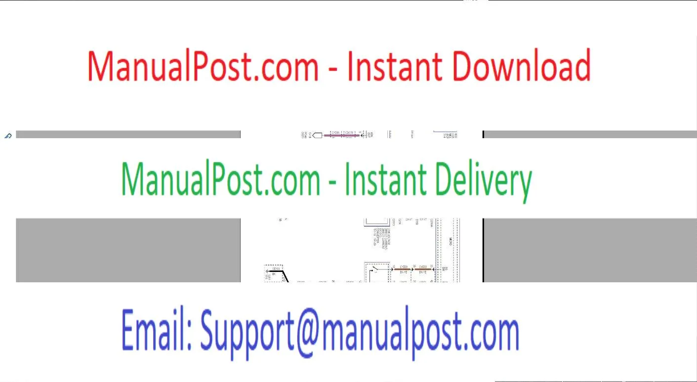 Ford Focus Wiring Diagrams Manual 2017 Manualpost Instant Download Auto Manuals