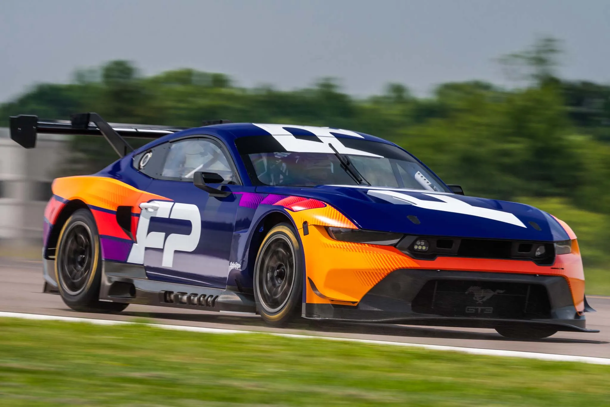 Ford Mustang Gt3 Race Car Unveiled Ready For Le Mans Imsa And Wec In 2024
