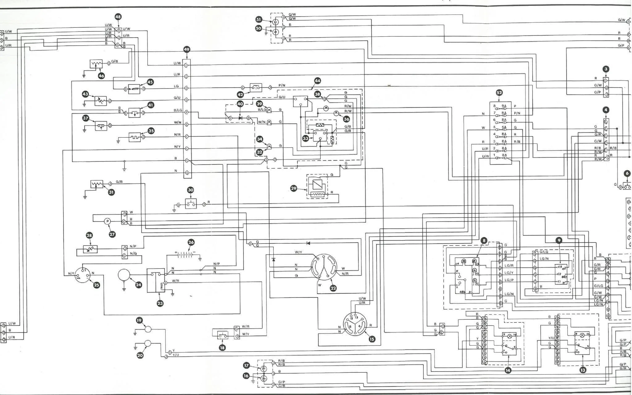 Ford Tractor 10 Tw Series Service Training Manual Wiring Diagrams 1983