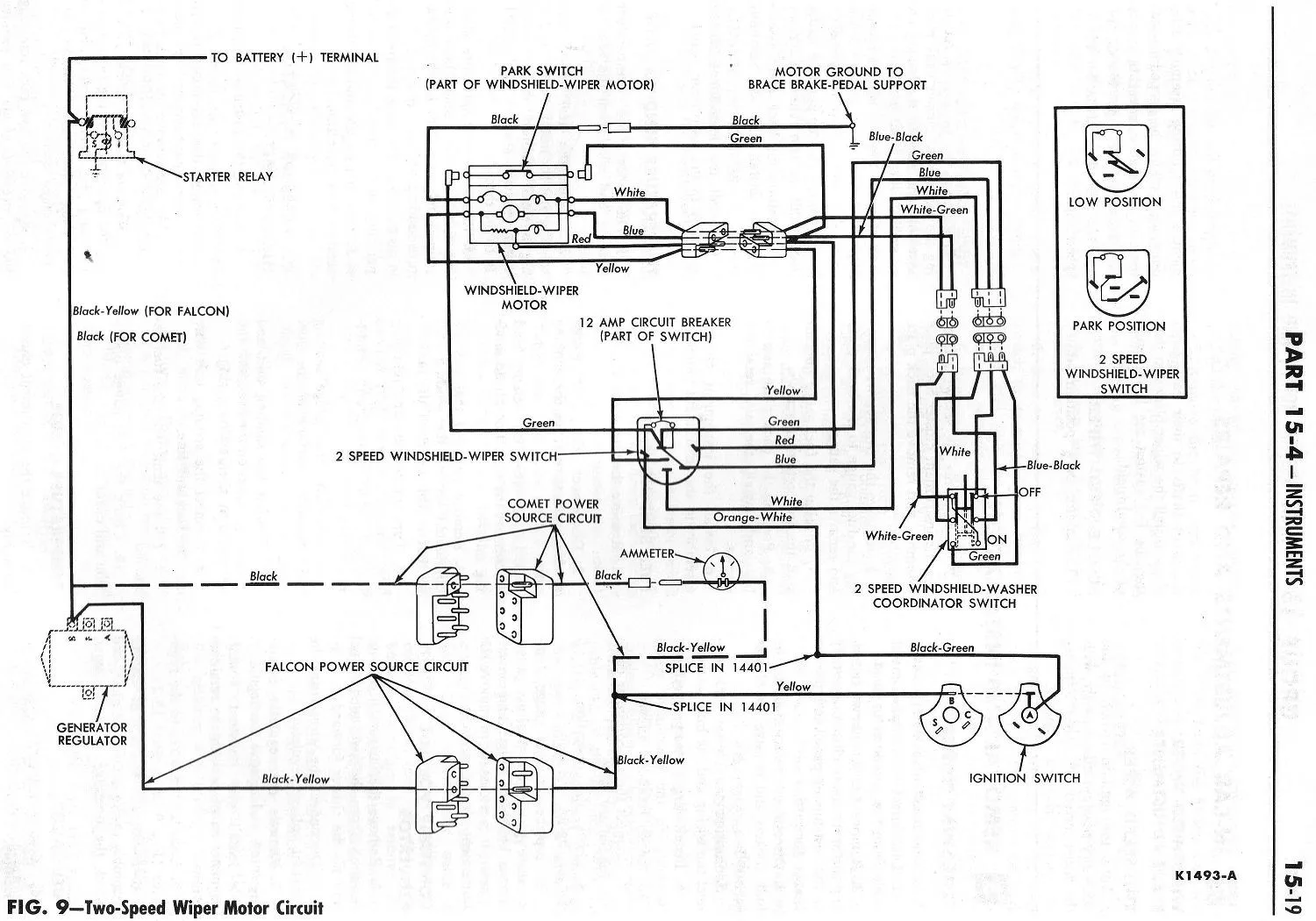 Ford Wiper Motor Wiring Color