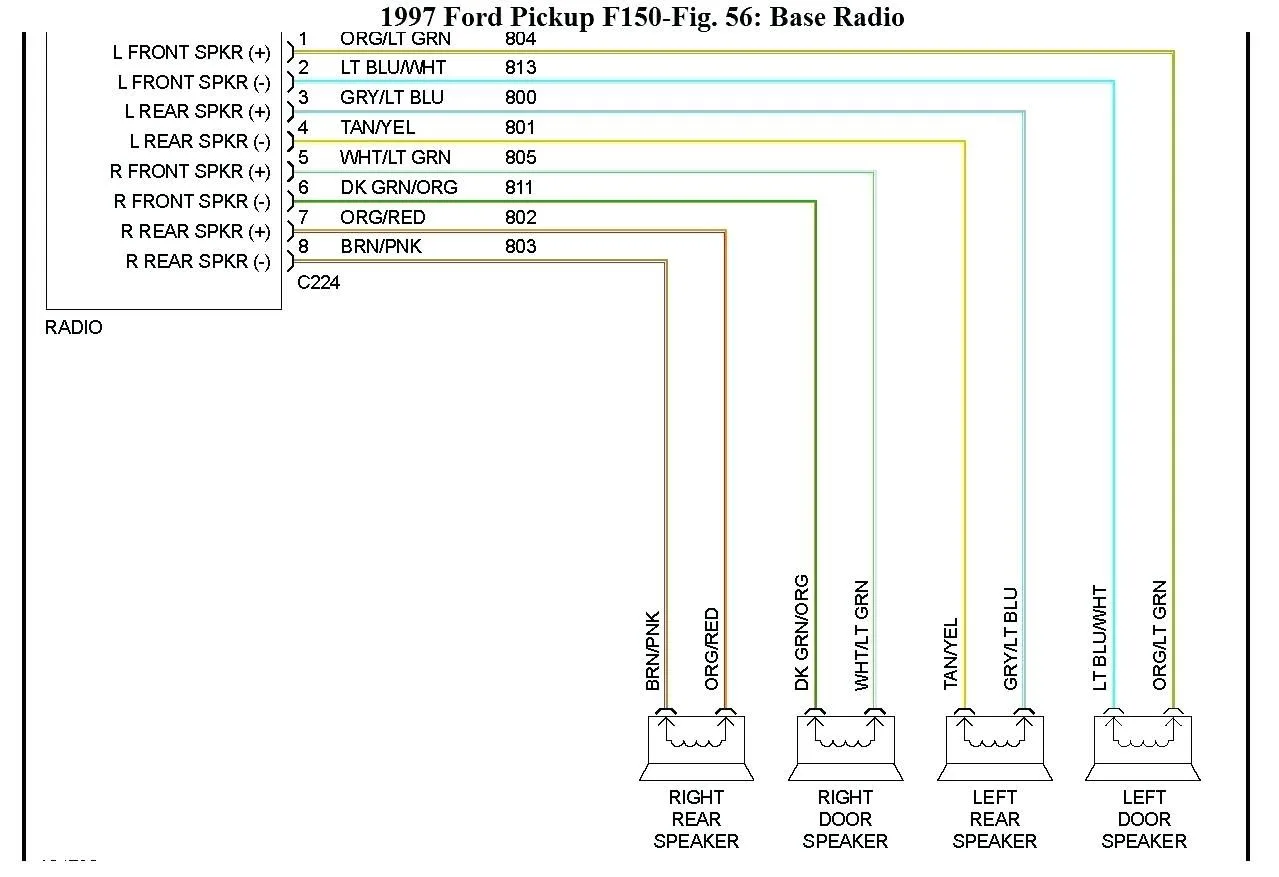 Ford Wiring Diagram Radio Installation