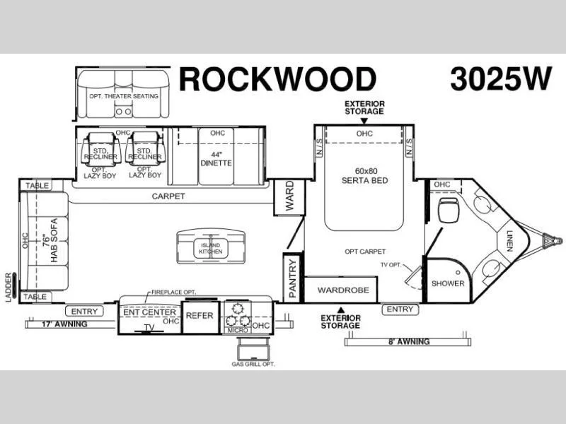 Forest River Rv Rockwood Wind Jammer 3025W Rvs For Sale