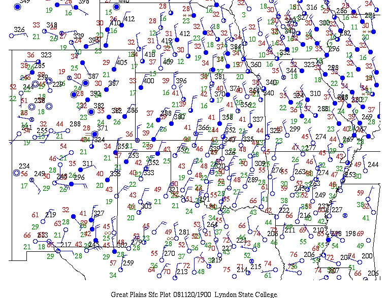 Formation Of Upslope Fog