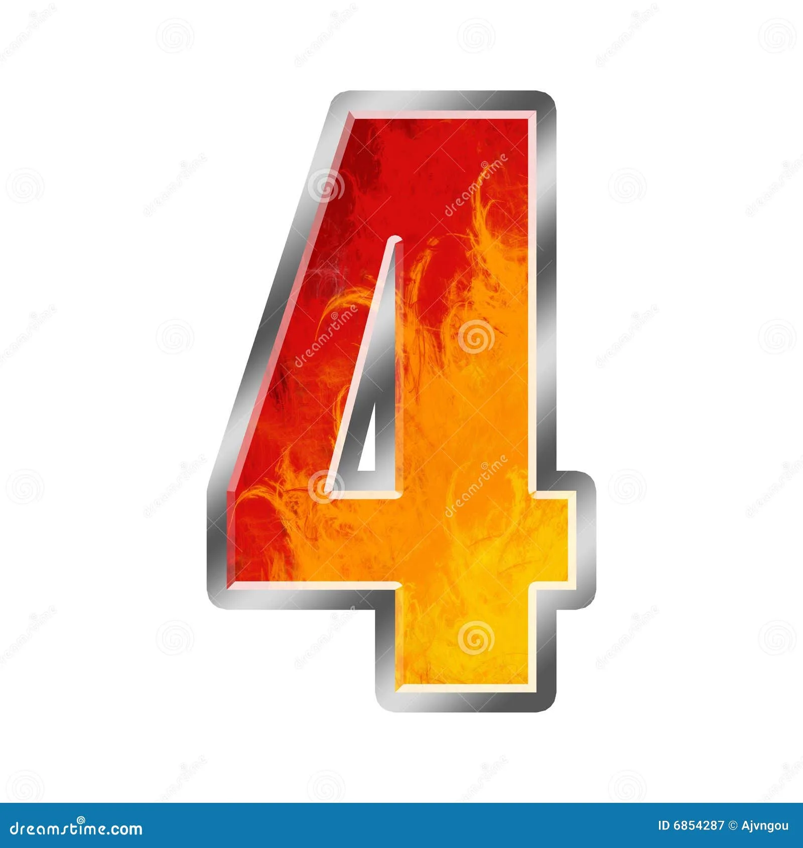 Four 4 Numbers