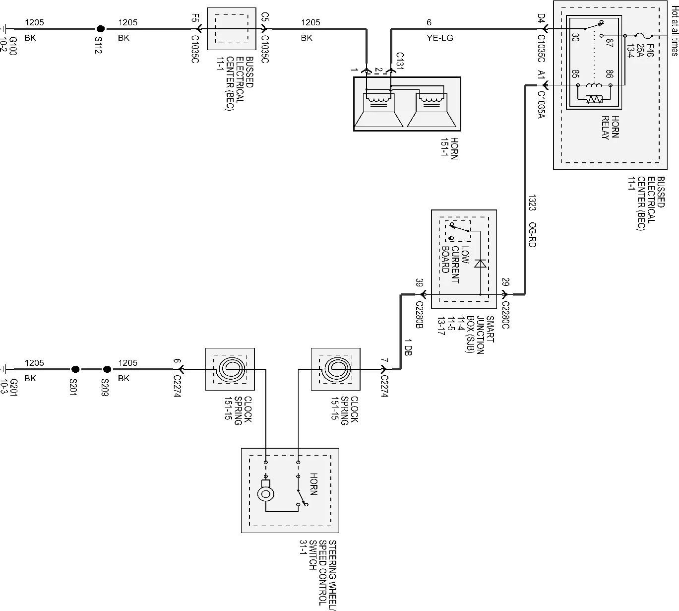 Fox Mustang Horn Wiring Diagram Wiring Diagram