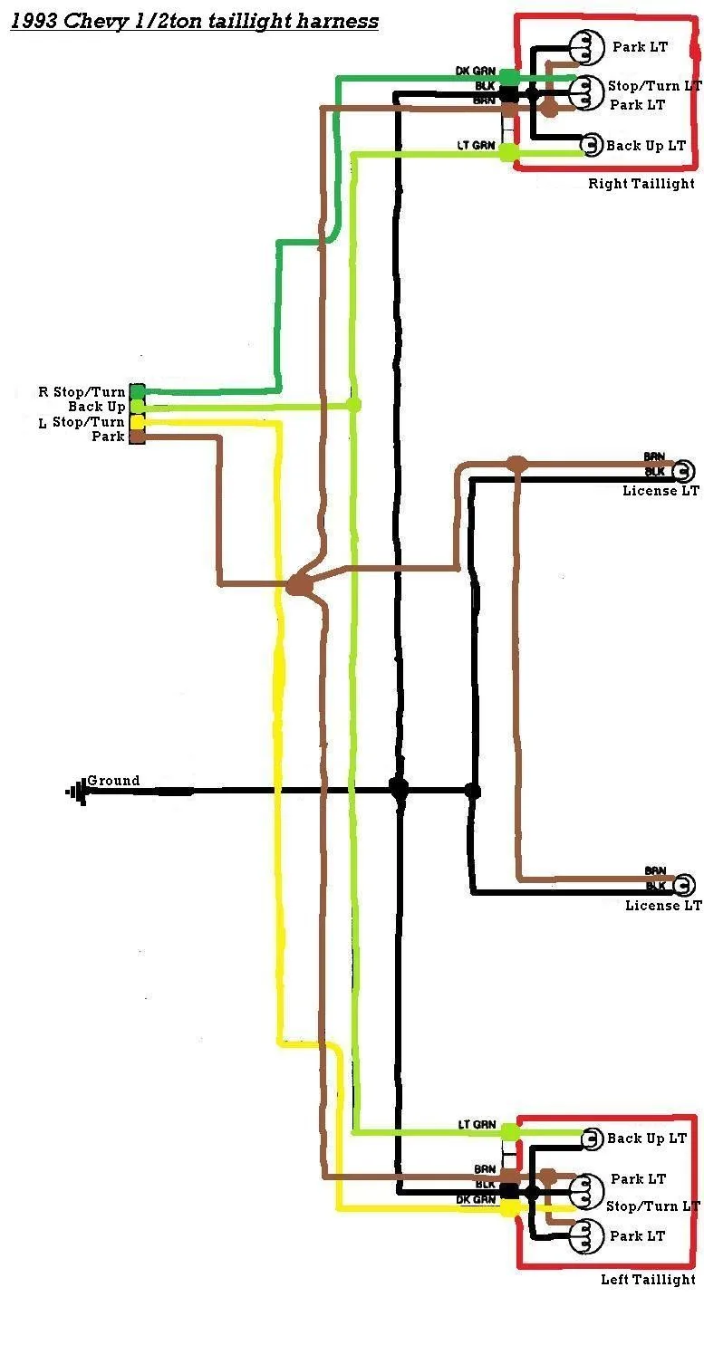 Free 1993 Chevy Silverado Wiring Diagram