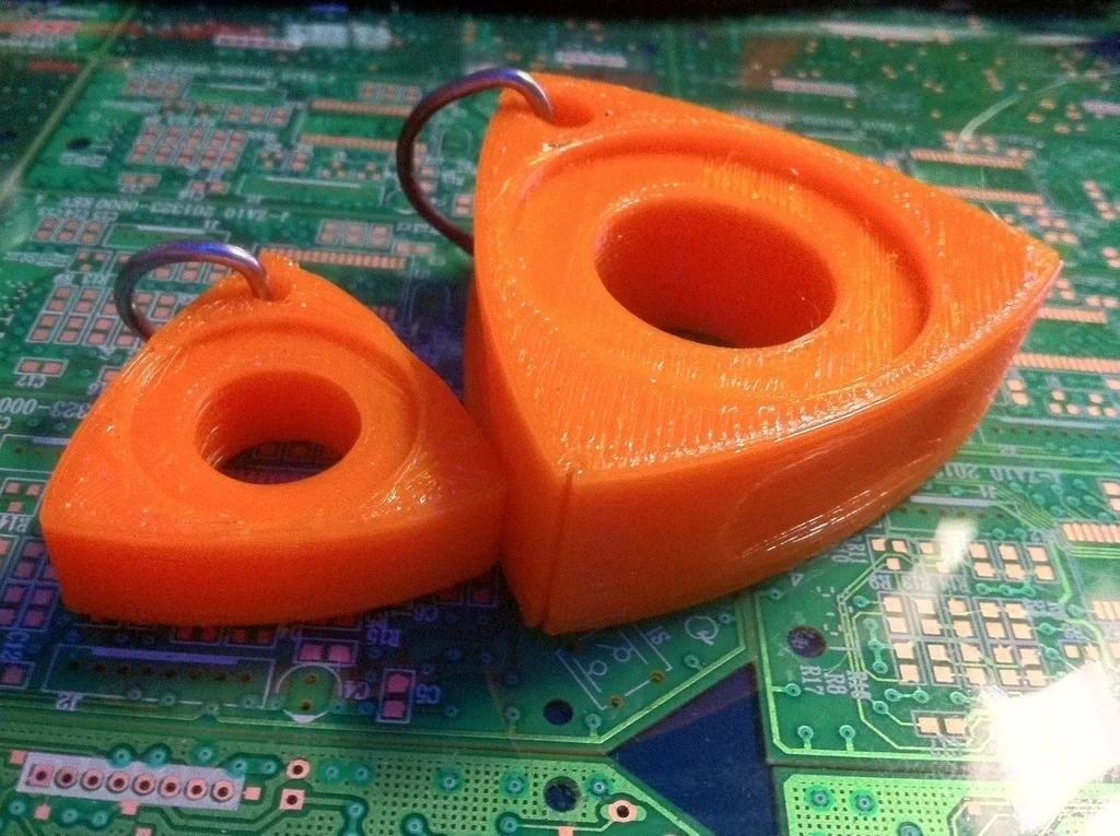 Free 3D File Rx 7 Rx 8 Rotary Engine Rotor Keychain 3D Printer Design To Download Cults