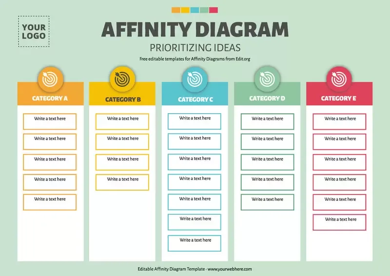 Free Affinity Diagram Templates