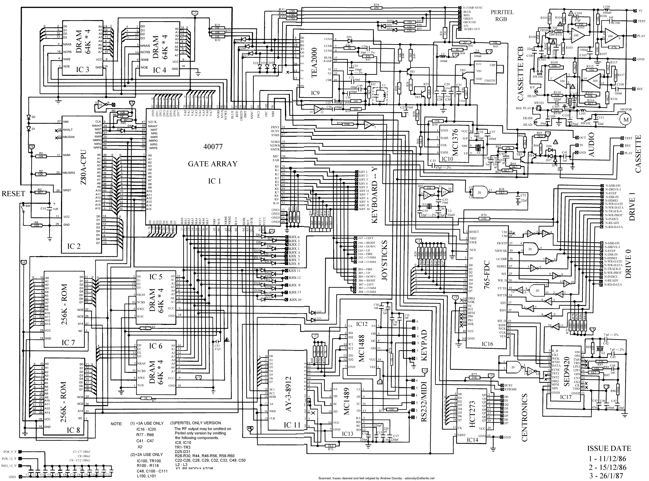 Free Electronic Schematics And Circuits