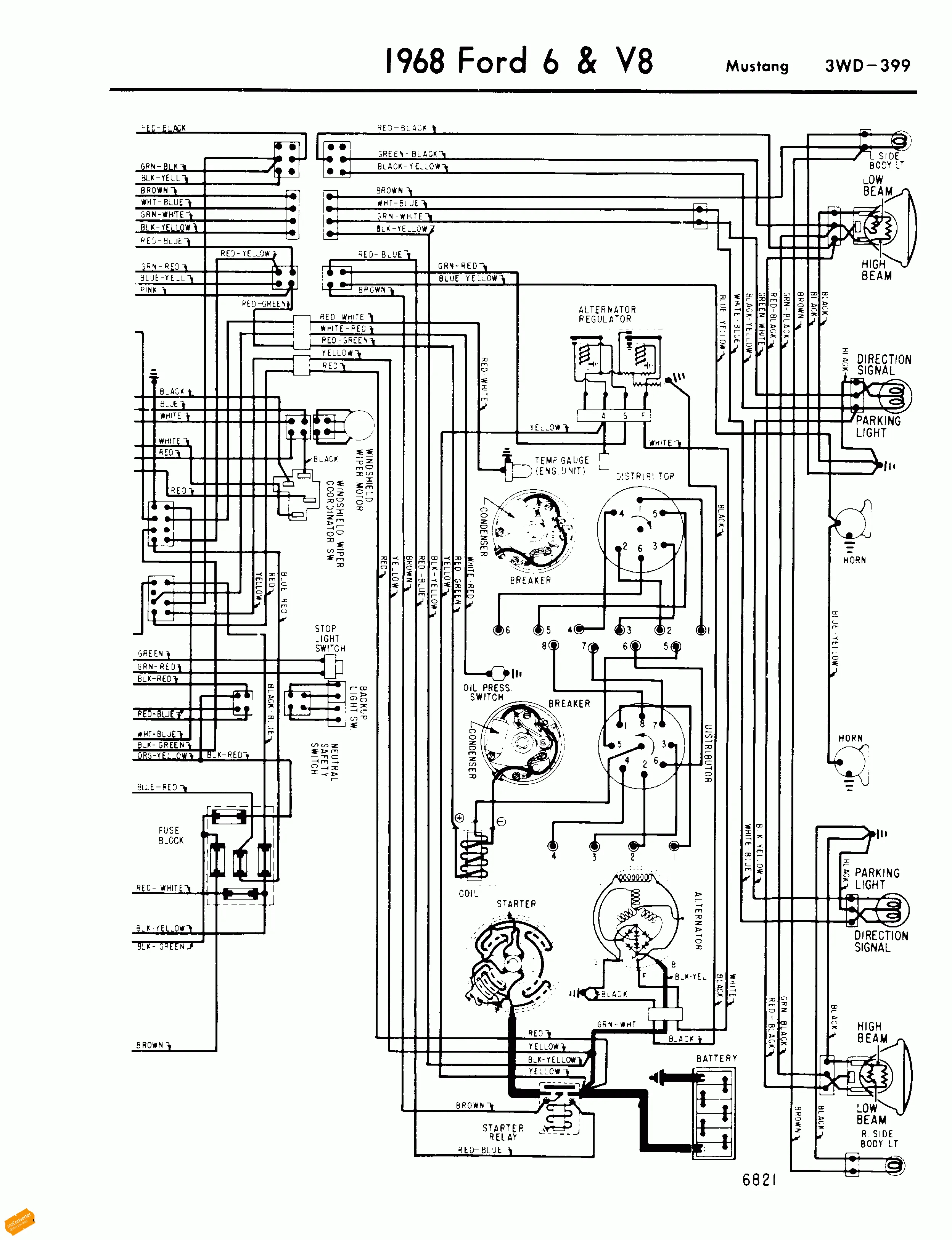 Free Ford Mustang Wiring Diagrams