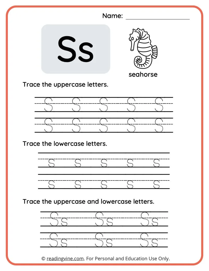 Free Letter S Printables Templates Free Printable Just Download Print