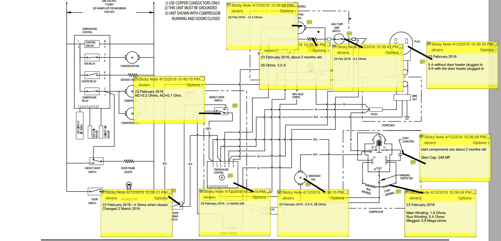 Freezer Compressor Wiring Diagram