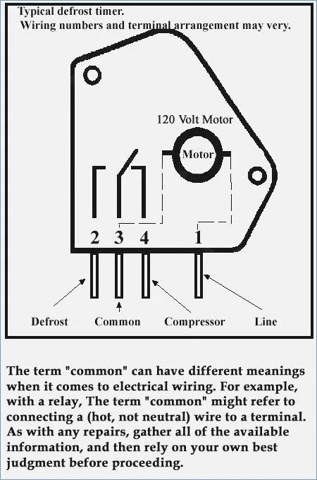 Freezer Defrost Timer Wiring Diagra Wire Diagram House Wiring