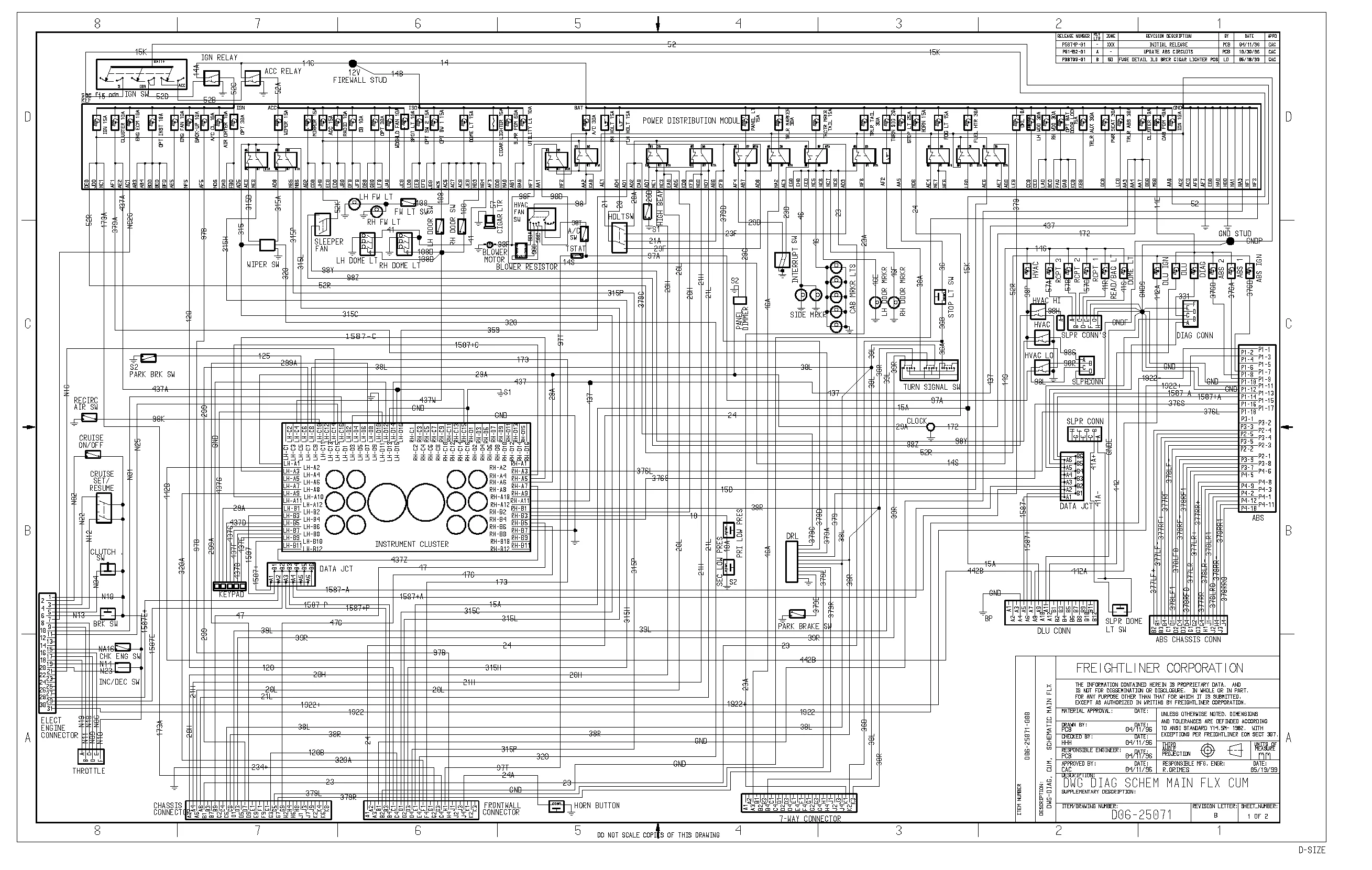 Freightliner Argosy Wiring Diagram Wiring Diagram