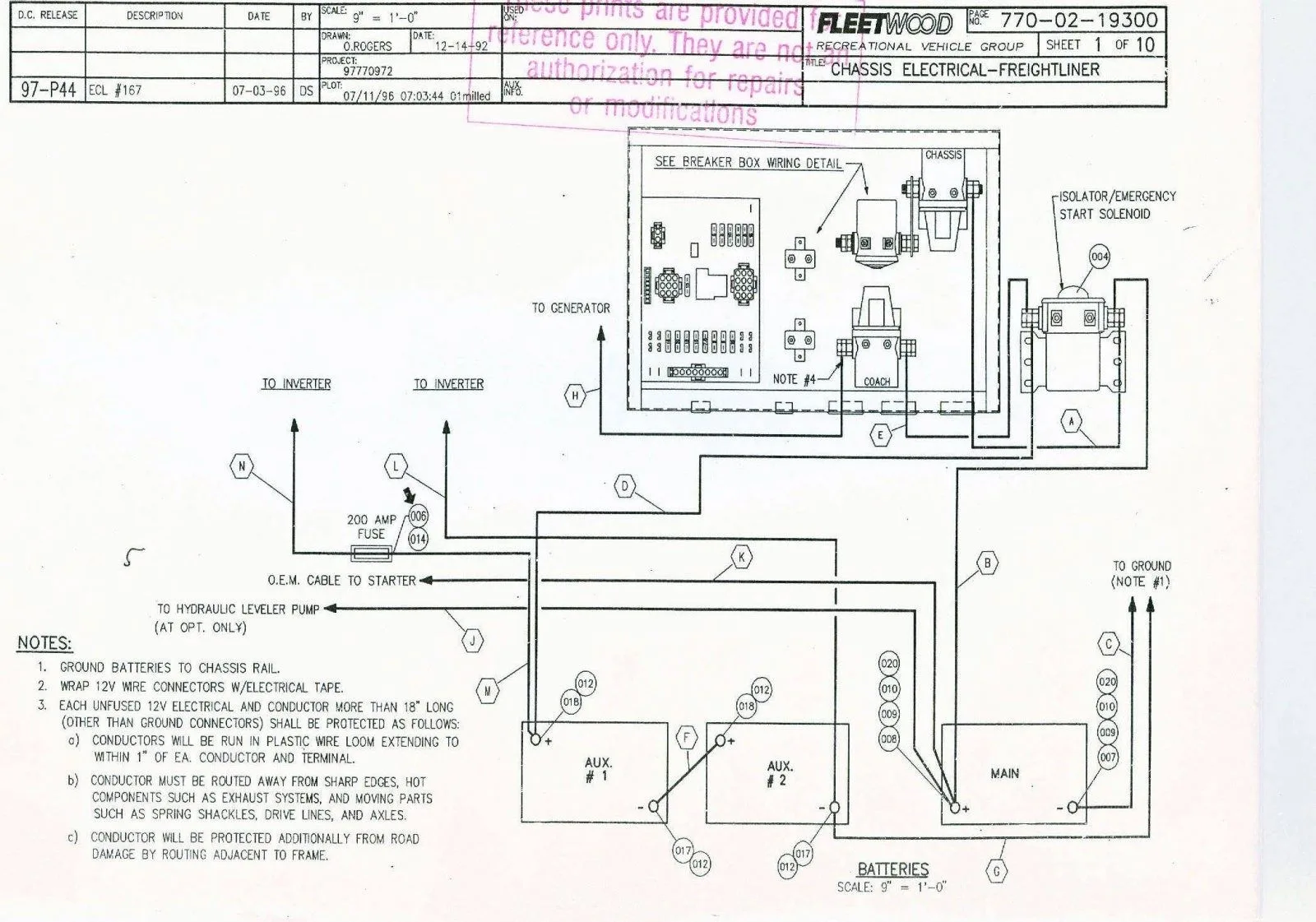 Freightliner Battery Wiring Diagram