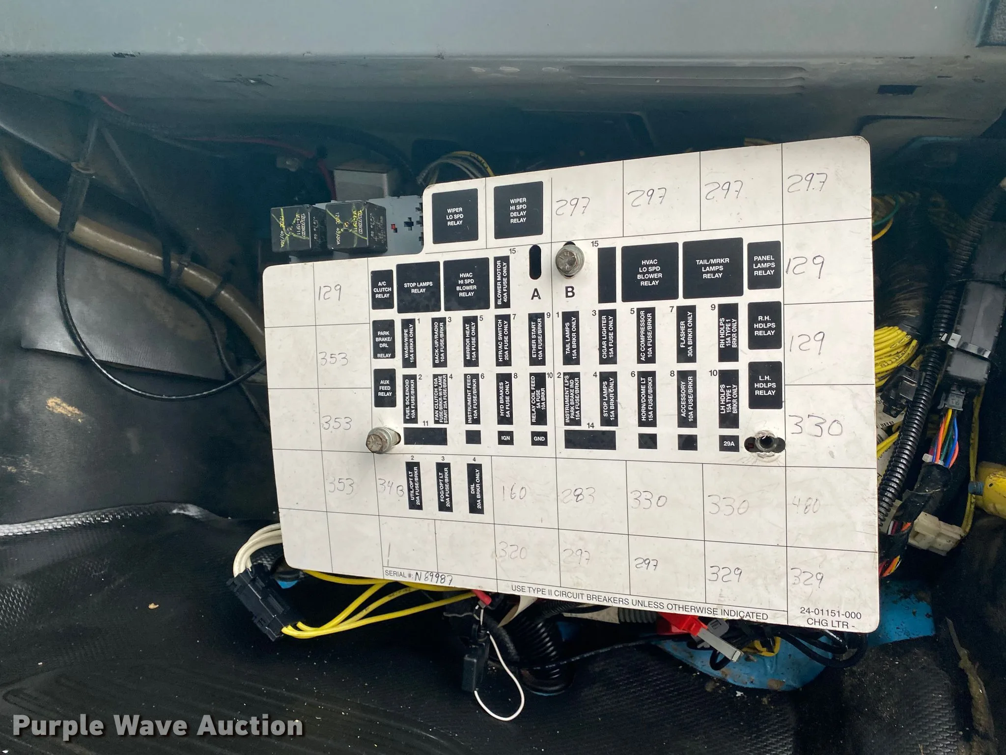Freightliner Fl 60 Fuse Panel Diagram Freightliner Fl Fuse B