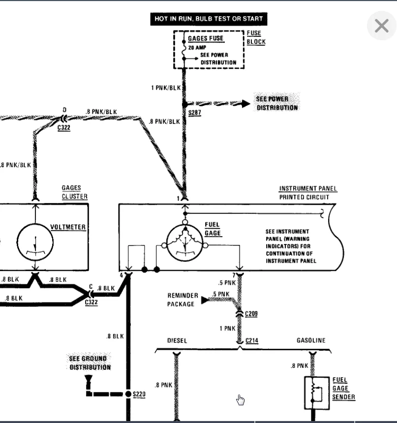 Fuel Gauge Wiring Diagram