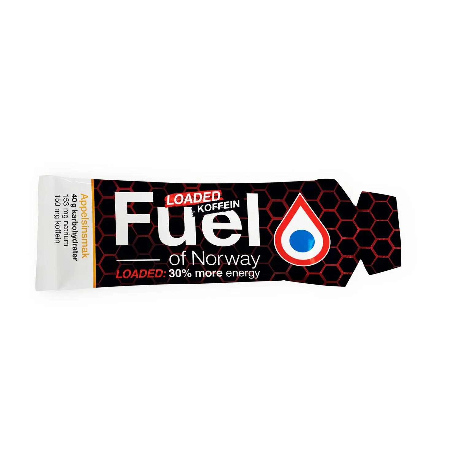 Fuel Of Norway Loaded Energigel Koffein Appelsin
