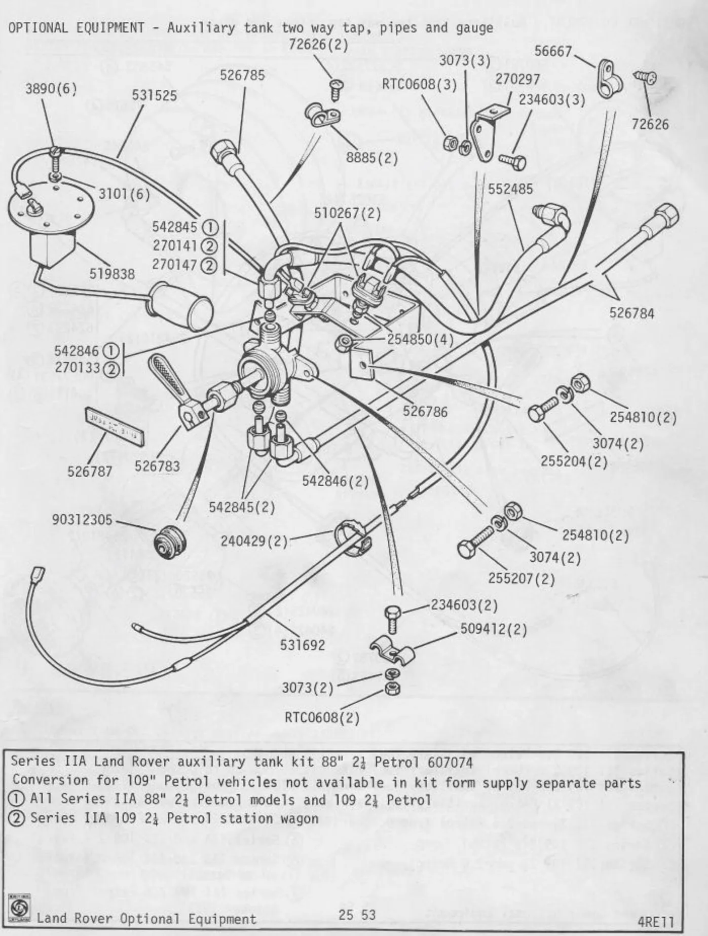 Fuel Sender Wiring
