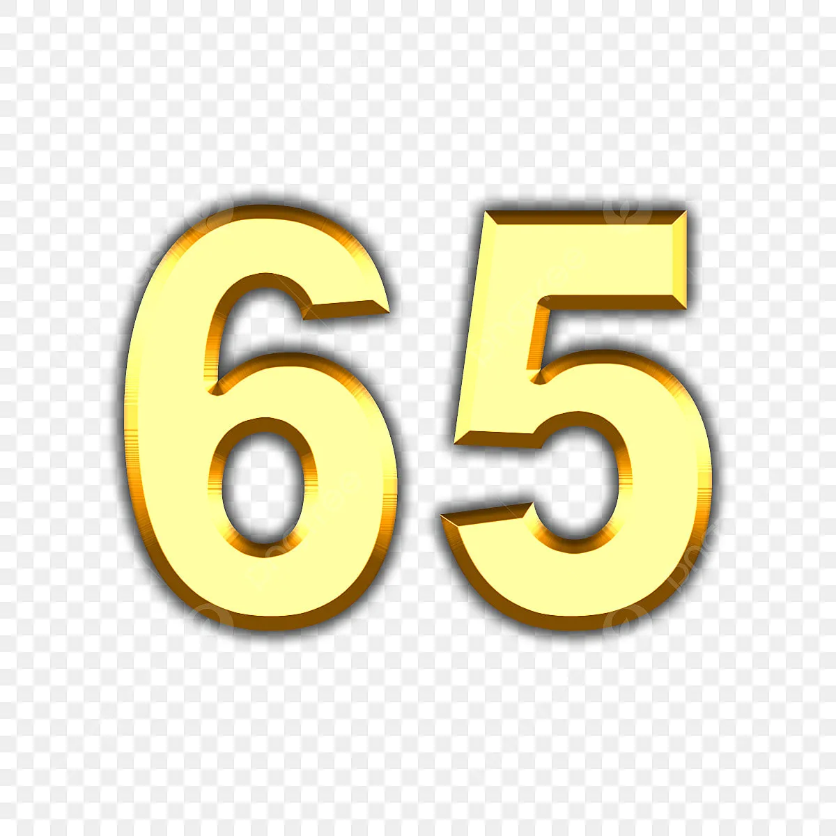 Fuente Dorada Número 65 Png Sesenta Y Cinco Fuente Dorado Png Y Psd Para Descargar Gratis