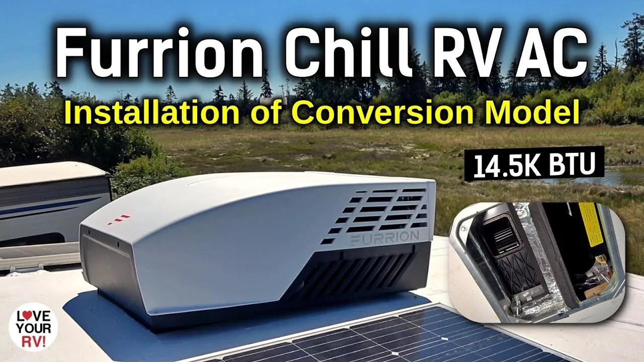 Furrion Chill Replacement Rv Ac Installation Using The Conversion Kit For Coleman Mach Dometic