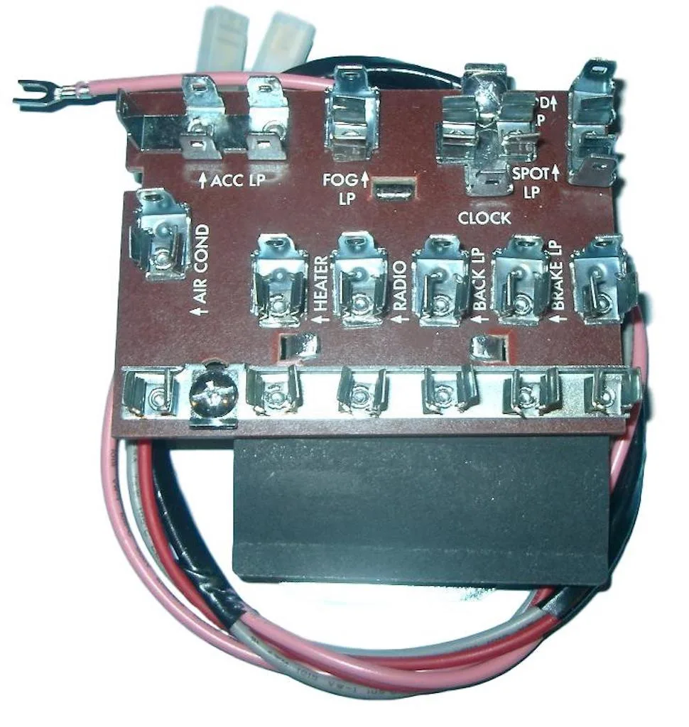 Fuse Box 1981 Chevy C10 1955 1957 Chevy Fuse Box Mutton Hollow Chevy My Wiring Diagram