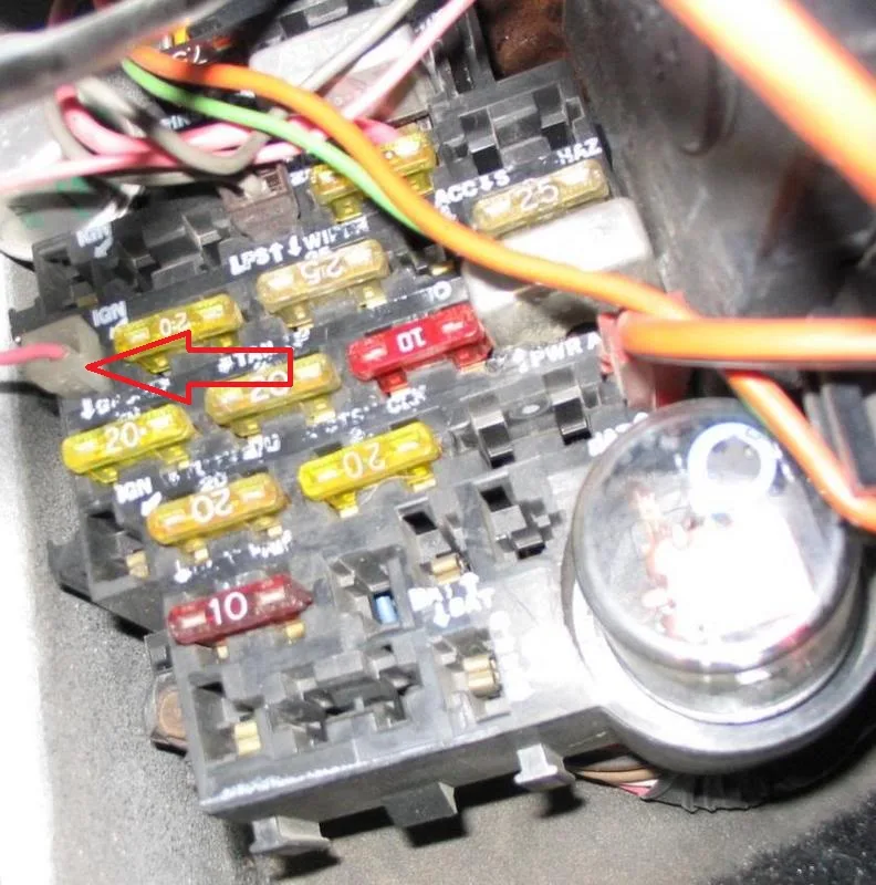 Fuse Box Diagram 1978 Corvette