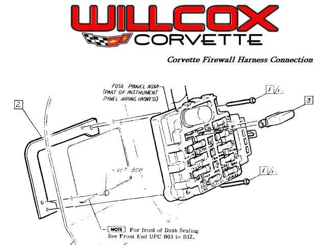 Fuse Box Diagram For A 1974 Corvette