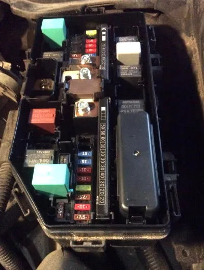Fuse Box Diagram Honda Cr V 4G And Relay With Designation And Location