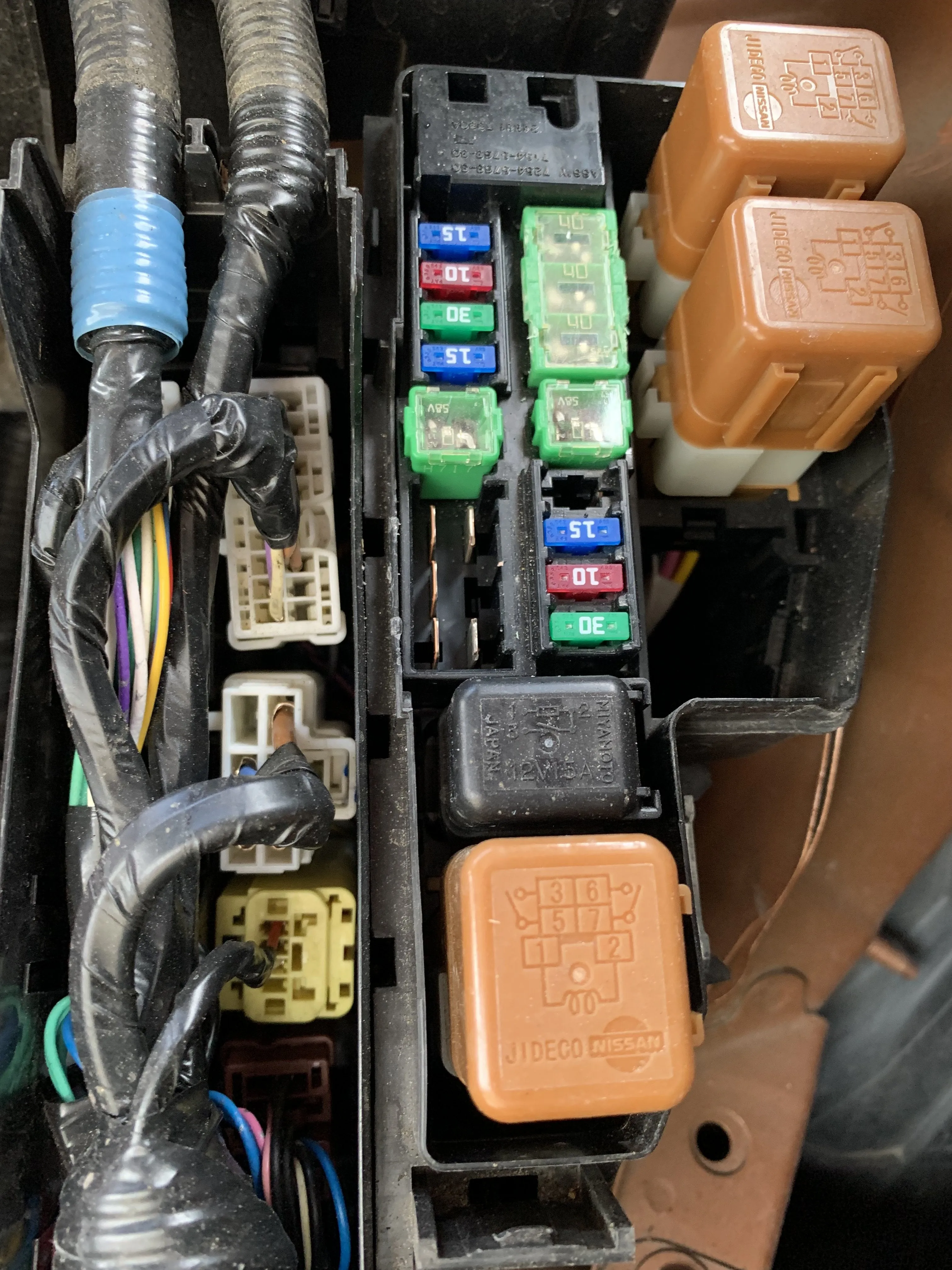 Fuse Box Diagram Nissan Murano Z50 Z51 And Relay With