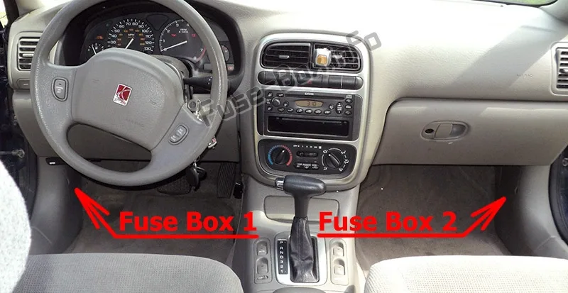 Fuse Box Diagram Saturn L Series 2003 2005