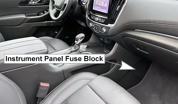Fuse Box Diagrams Chevrolet Traverse 2022 2024