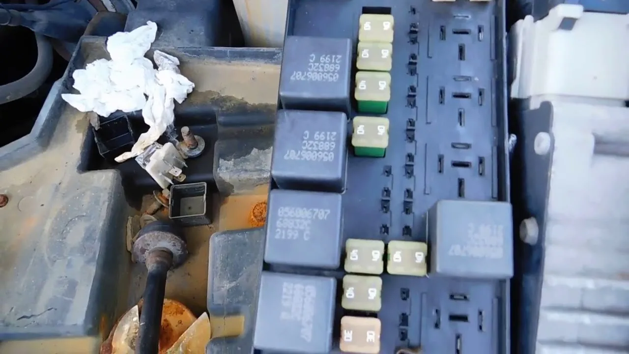 Fuse Box Dodge Caravan 2006