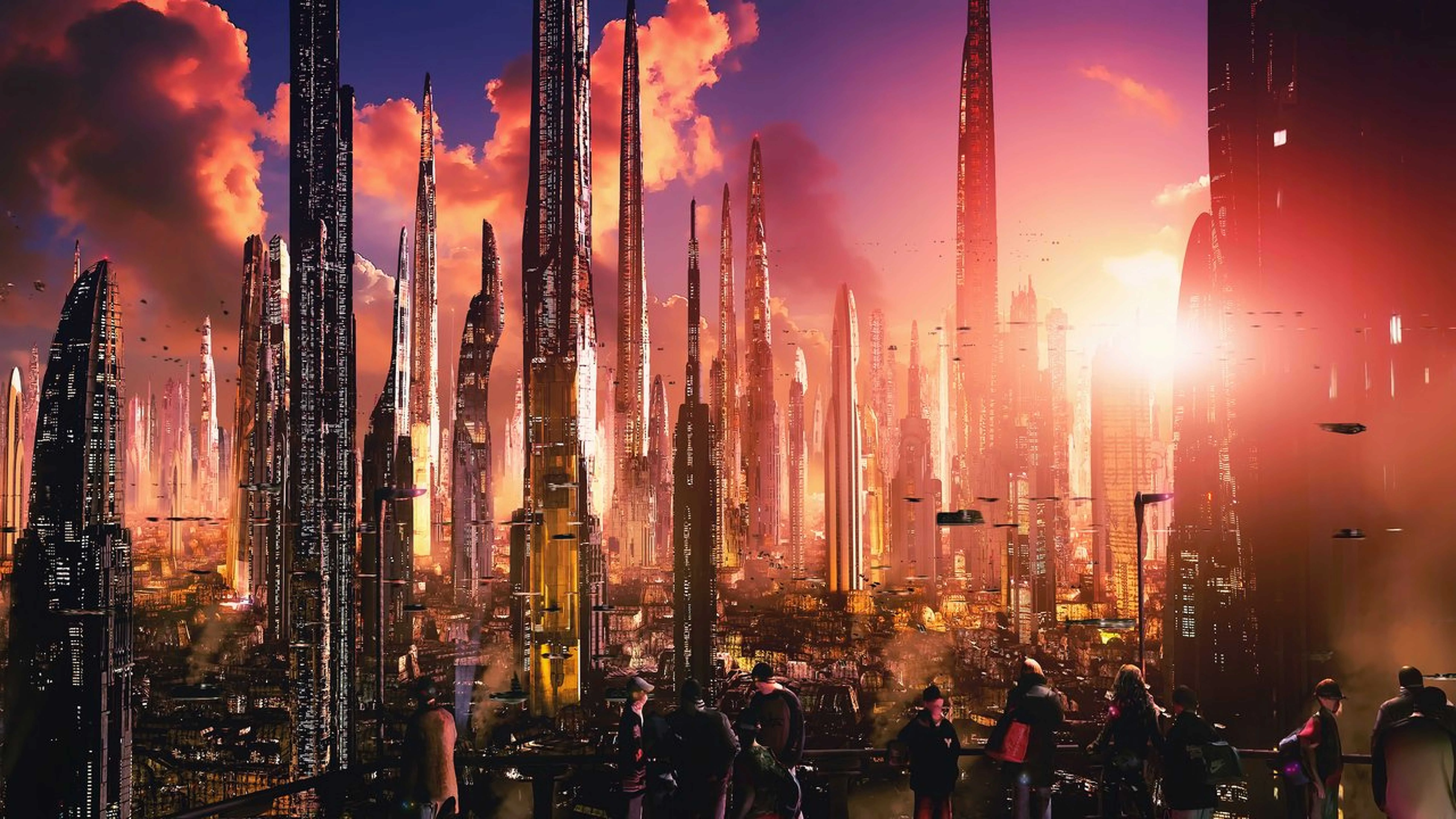 Futuristic World Wallpapers Top Free Futuristic World Backgrounds Wallpaperaccess