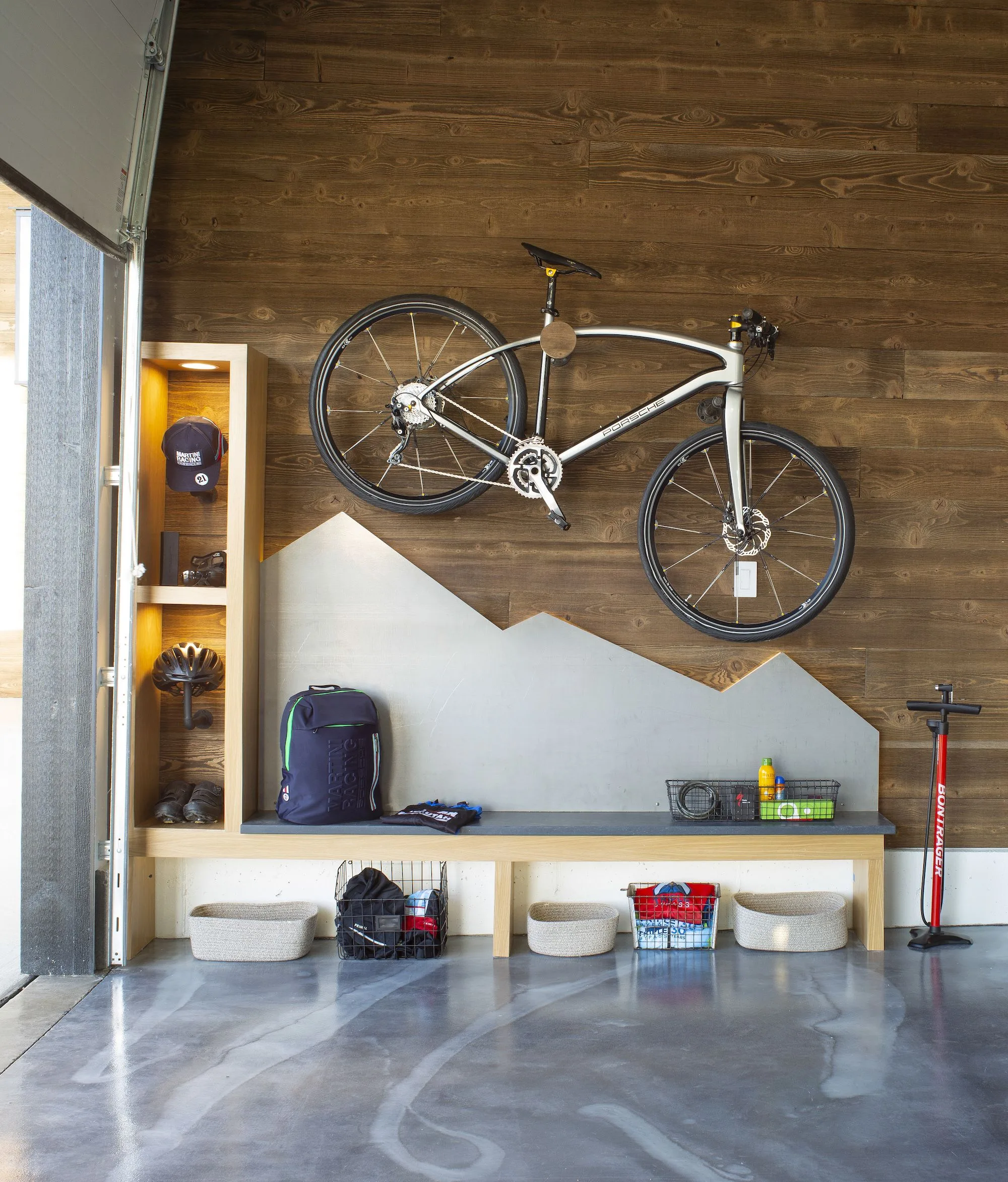 Garage Coat Storage