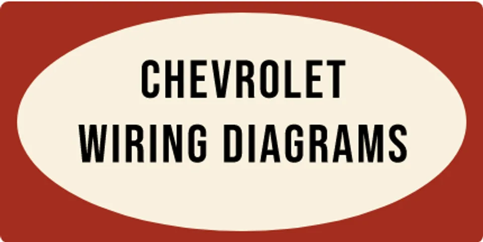 Garage Resources Chevrolet Wiring Diagrams Vintage Auto Garage Llc