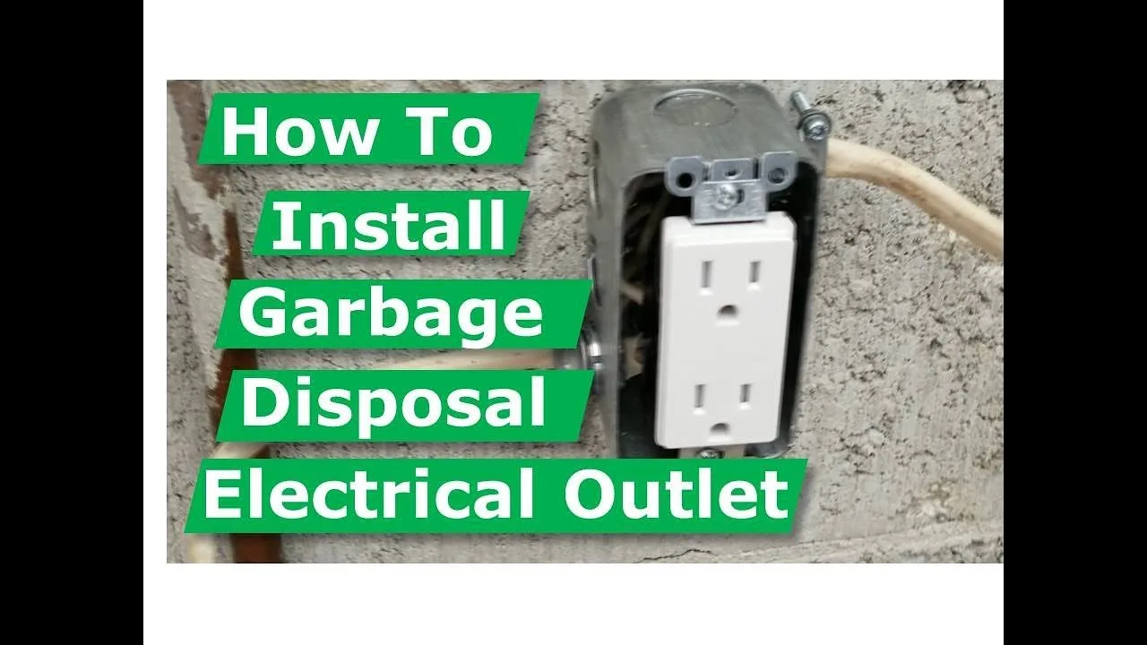 Garbage Disposal Wiring Garbage Disposal Wiring Diagram
