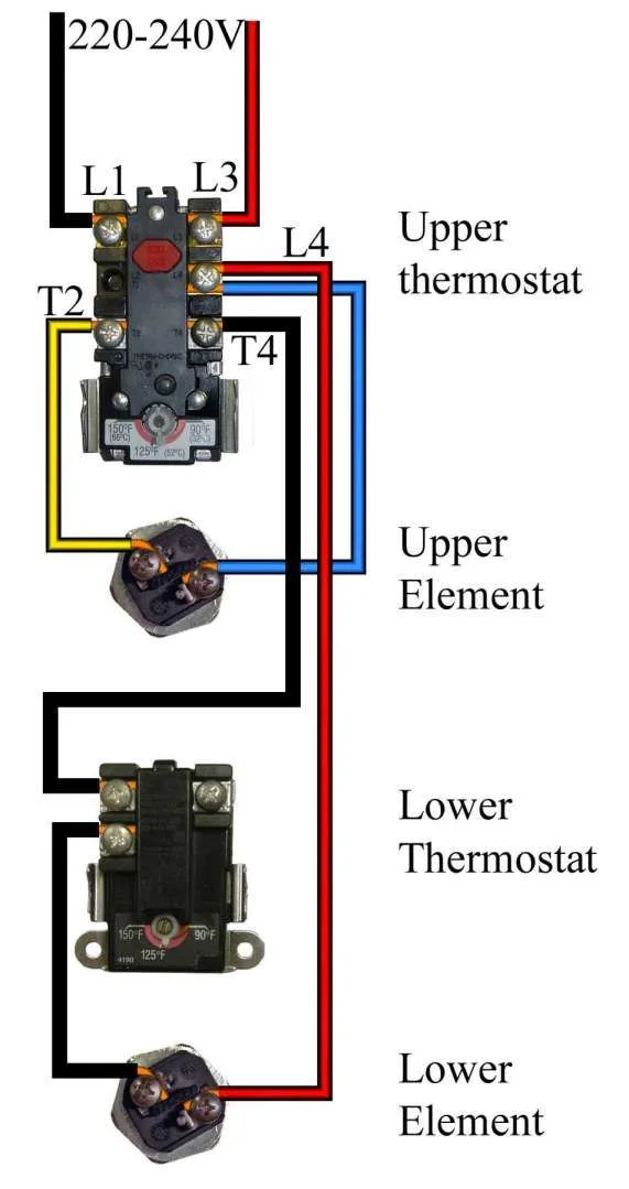 Ge Electric Water Heater Wiring