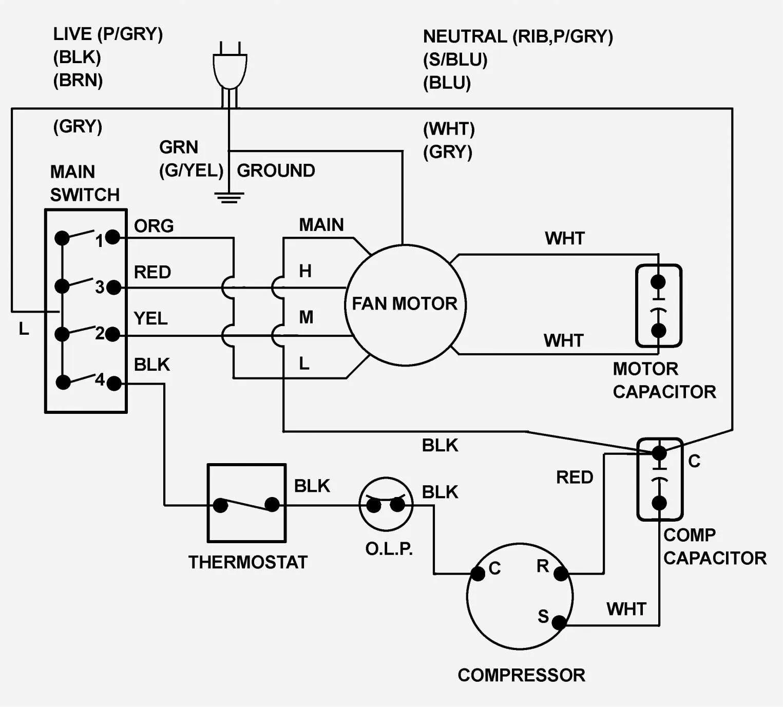 Ge Motor Starter Wiring Diagram