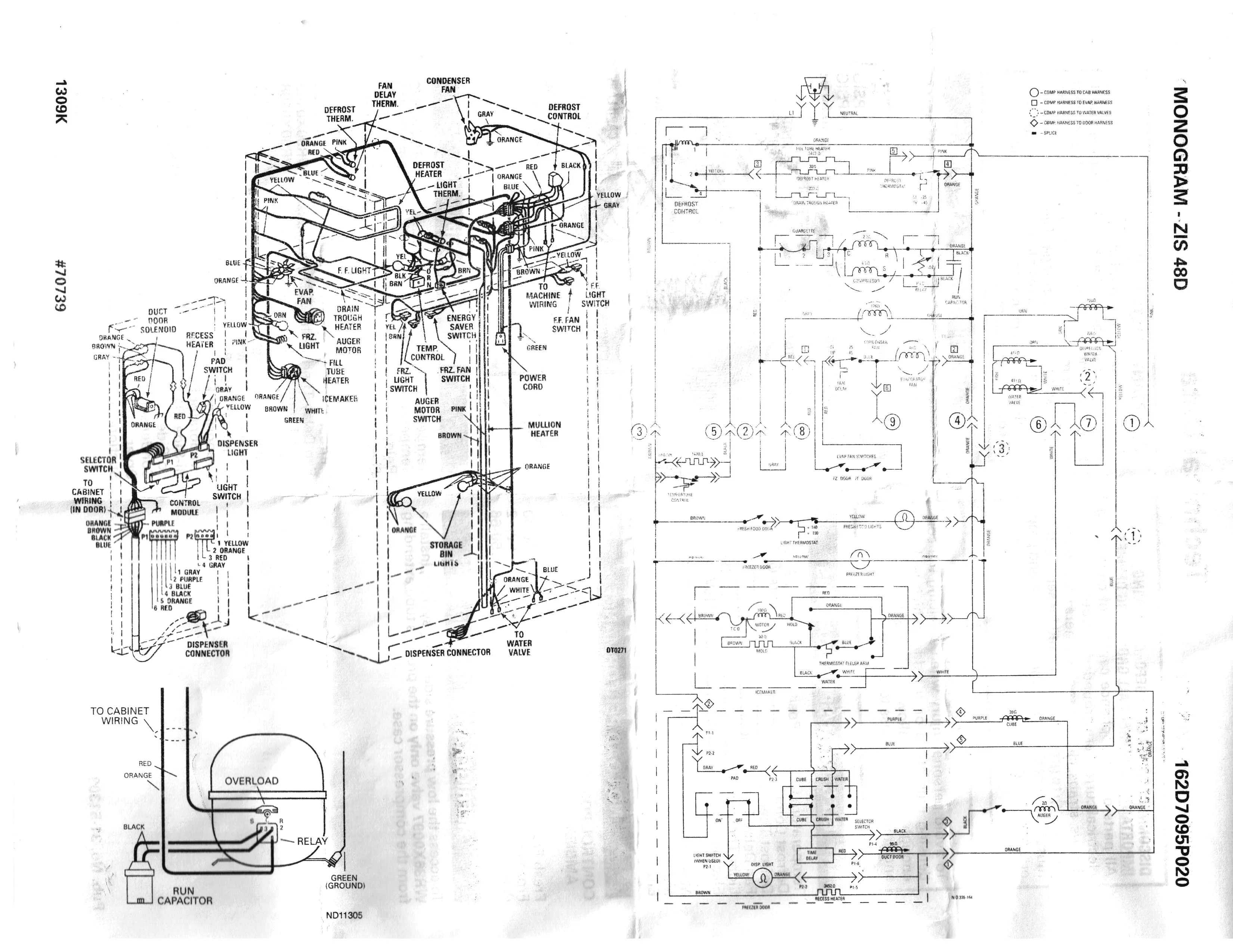 Ge Refrigerator Wiring Diagram Sample Wiring Diagram Sample