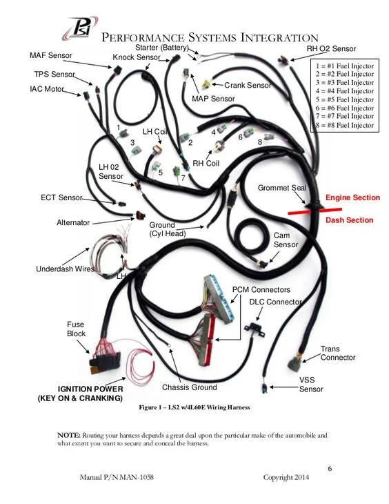 Gen 3 Ls Wiring Harness Diagram