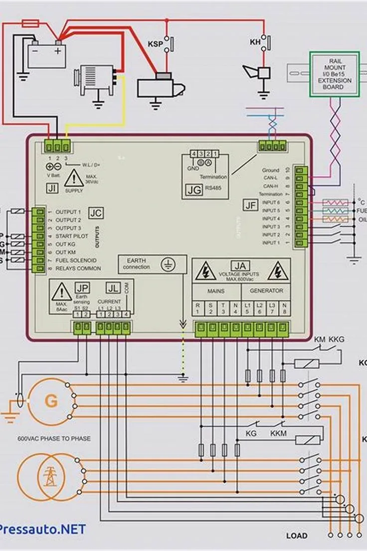 Generac Start Circuit Diagram