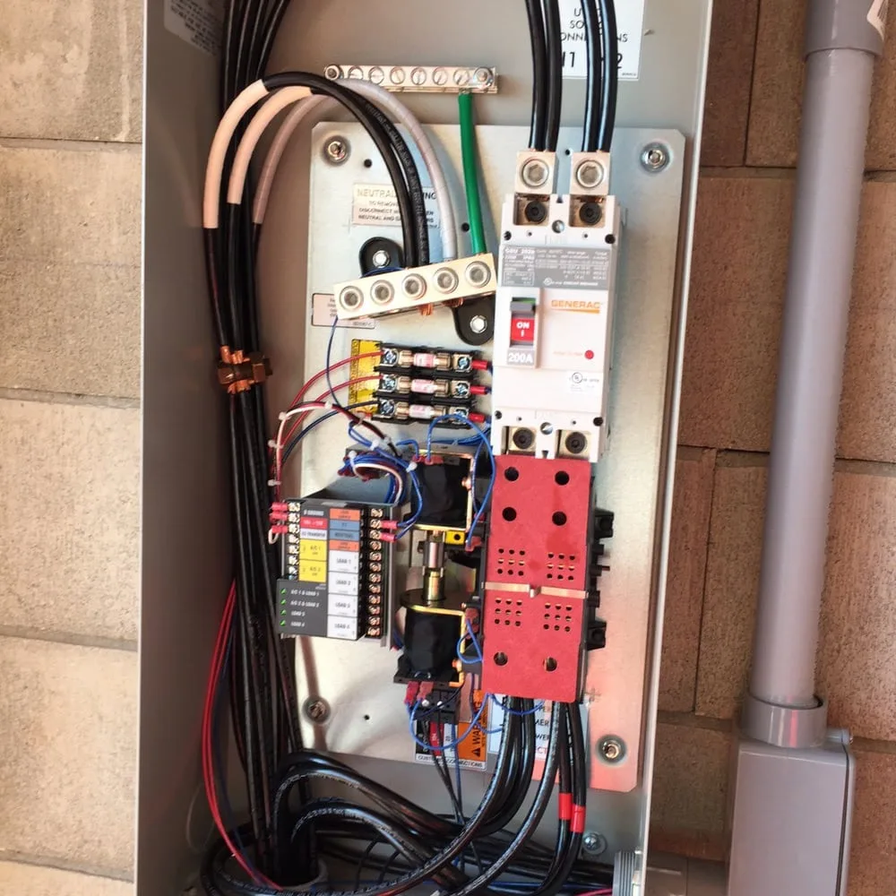Generator Automatic Transfer Switch Wiring Diagrams
